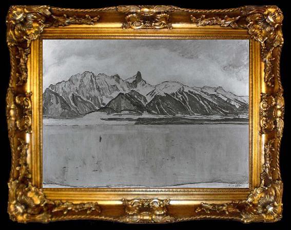 framed  Max Buri Ferdinand Hodler, ta009-2